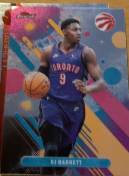 2025-26 Topps Finest #33 RJ Barrett — front