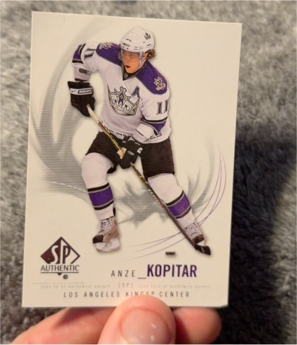 2023-24 SP Authentic #13 Anze Kopitar — front