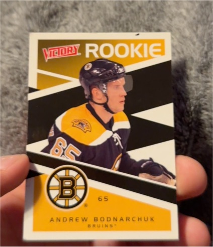 2010-11 Upper Deck Victory #203 Andrew Bodnarchuk — front