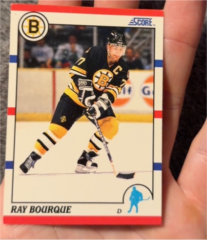 1990 Score #200 Ray Bourque — front
