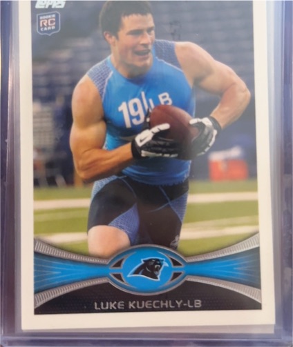 2012 Topps #433 Luke Kuechly — front