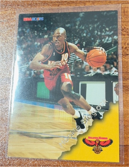 1996-97 Hoops #2 Mookie Blaylock — front