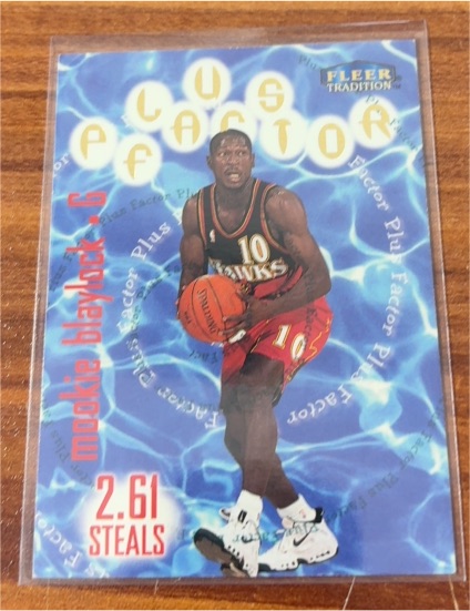 1998-99 Fleer Tradition #145 Mookie Blaylock Plus Factor — front