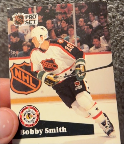 1991-92 Pro Set #289 Bobby Smith — front