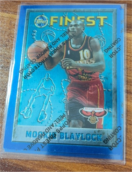 1995-96 Topps Finest #169 Mookie Blaylock — front