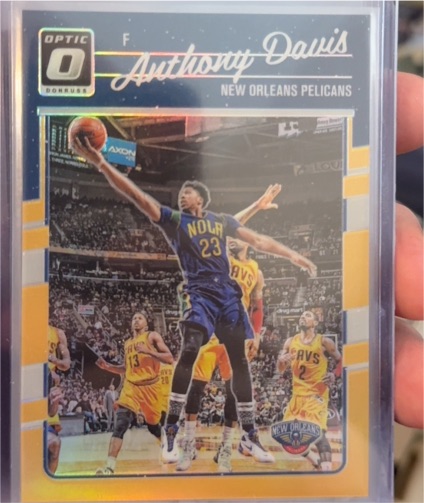 2016-17 Panini Donruss Optic #97 Anthony Davis — front