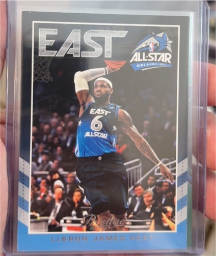 2012-13 Panini Prestige #4 LeBron James East All-Star — front
