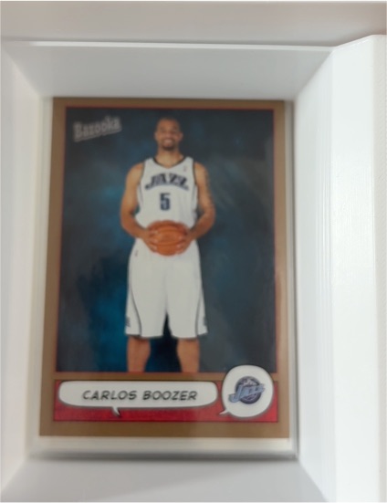 2004-05 Topps Bazooka Gold #66 Carlos Boozer — front
