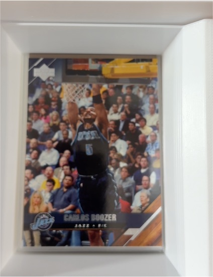 2005-06 Upper Deck #189 Carlos Boozer Utah Jazz Basketball Card — front