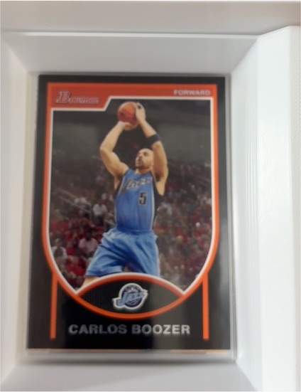 2007-08 Bowman #95 Carlos Boozer — front