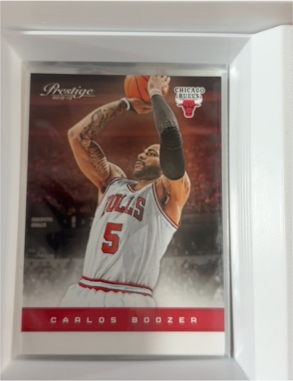 2012-13 Panini Prestige #17 Carlos Boozer — front
