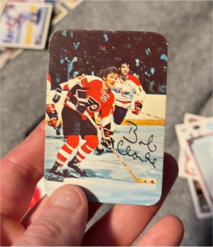 1977-78 Topps Glossy Insert #3 Bobby Clarke — front