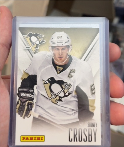 2014 Panini Father's Day Thick Stock #13 Sidney Crosby — front