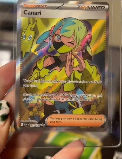 2023 Pokémon Ascended Heroes #257 Canari — front