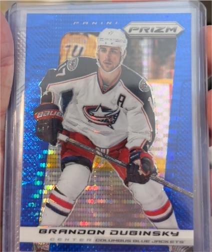 2013-14 Panini Prizm #26 Brandon Dubinsky — front