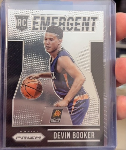 2015-16 Panini Prizm Emergent #6 Devin Booker — front