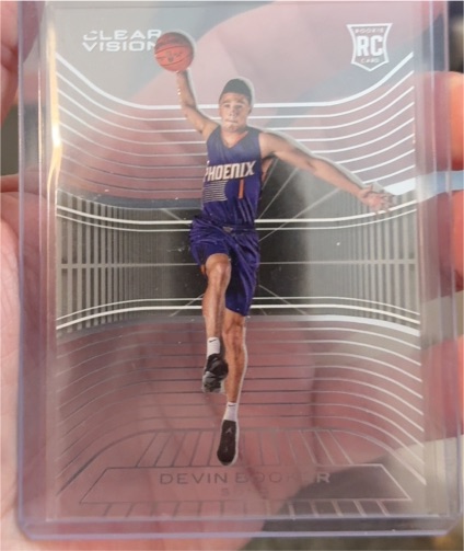2015-16 Panini Clear Vision #102 Devin Booker — front
