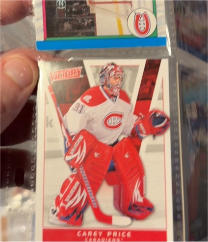 2008-09 Upper Deck Victory #89 Carey Price — front