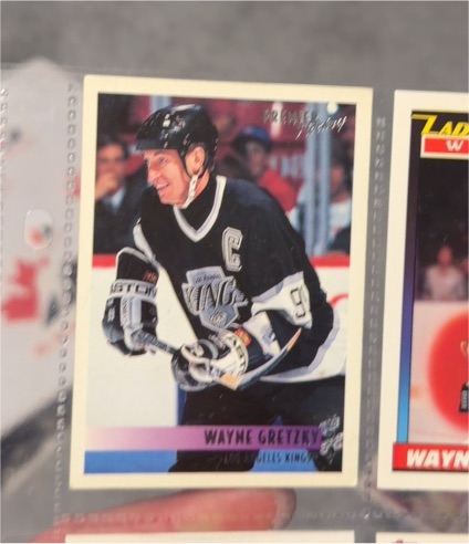 1990 Score #321 Wayne Gretzky — front