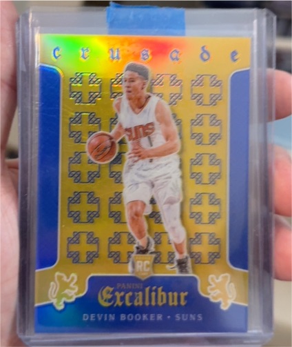 2015-16 Panini Excalibur Crusade #11 Devin Booker — front
