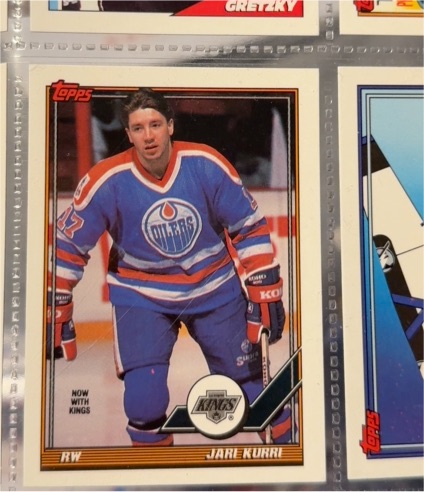 1989 Topps #147 Jari Kurri — front