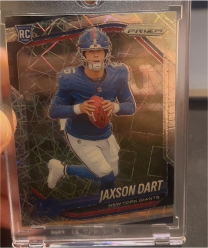 2025 Panini Prizm #332 Jaxson Dart — front