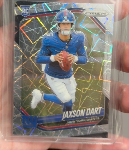 2025 Panini Prizm #332 Jaxson Dart — front