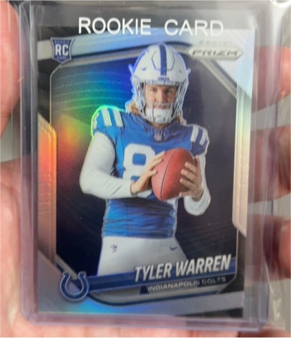 2025 Panini Prizm #417 Tyler Warren — front