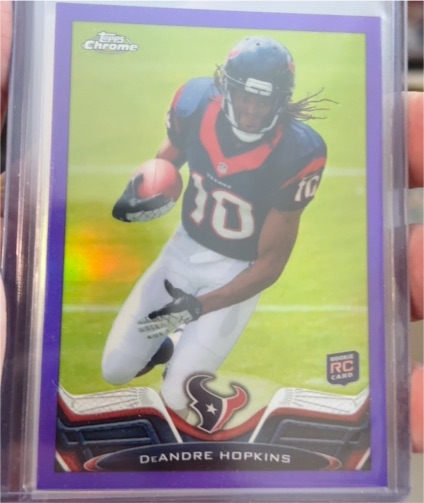 2013 Topps Chrome #154 DeAndre Hopkins — front