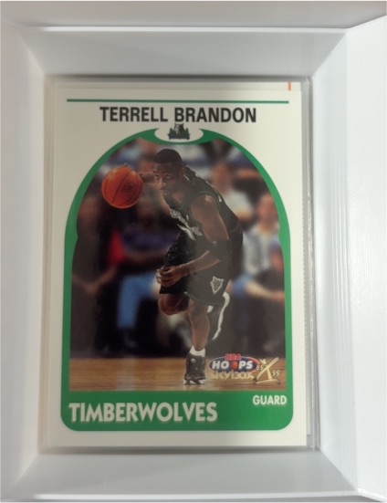 2000-01 Hoops #19 Terrell Brandon — front