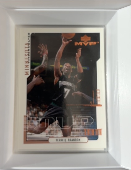 2000-01 Upper Deck MVP #99 Terrell Brandon — front