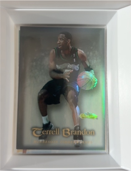 2000-01 Fleer Showcase #25 Terrell Brandon — front
