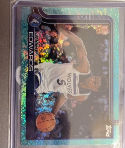 2025-26 Topps #108 Anthony Edwards — front