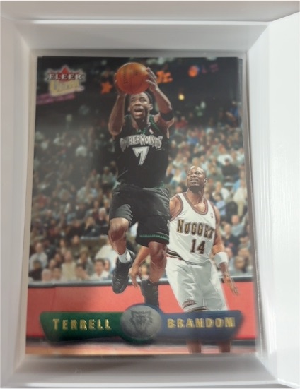 1999-00 Fleer Ultra #23 Terrell Brandon — front