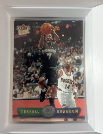 1999 Fleer Ultra Terrell Brandon #N/A — front