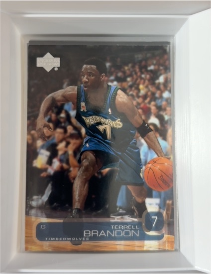 1993 Upper Deck #7 Terrell Brandon — front