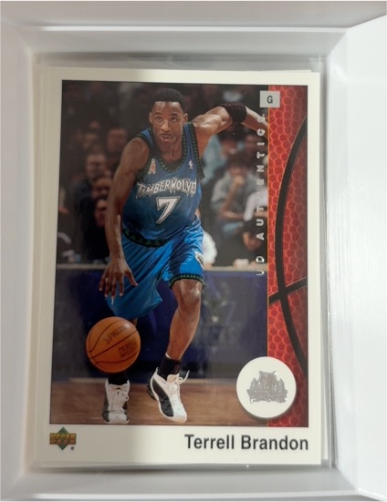 2002-03 Upper Deck Authentics #48 Terrell Brandon — front