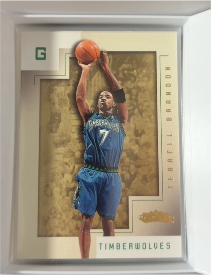 2001-02 Fleer Showcase #64 Terrell Brandon — front