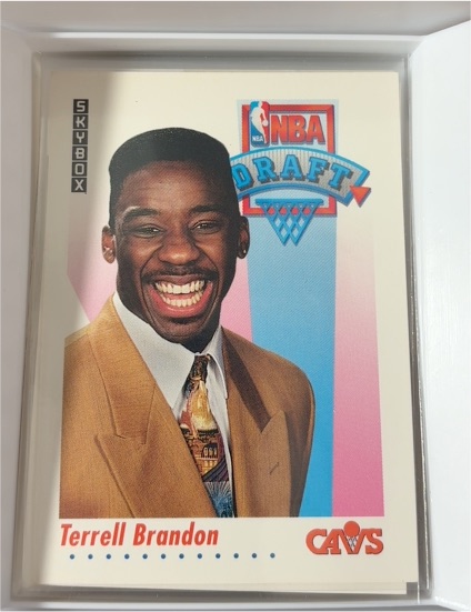 1991-92 Skybox #523 Terrell Brandon — front
