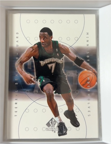 2000-01 Upper Deck SP Authentic #49 Terrell Brandon — front