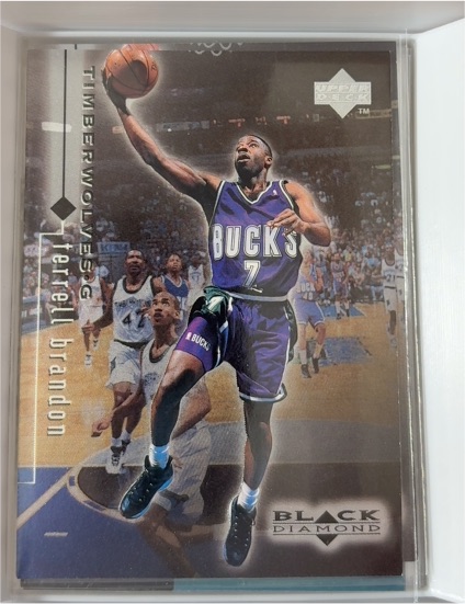 1998-99 Upper Deck Black Diamond #53 Terrell Brandon — front