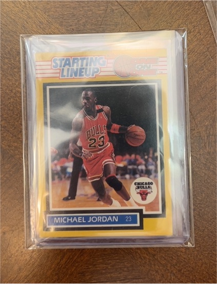 1988 Kenner Starting Lineup #40 Michael Jordan — front