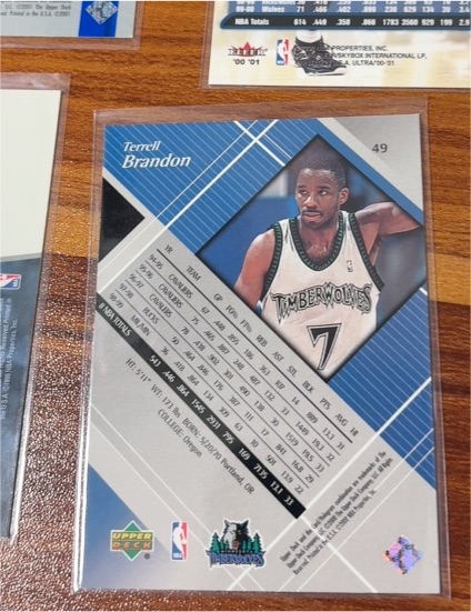 2000 Upper Deck #49 Terrell Brandon — front