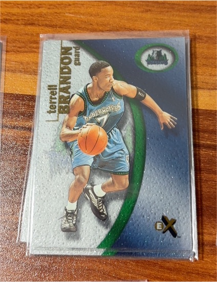 2000-01 Fleer E-X #51 Terrell Brandon — front