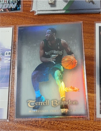 2000-01 Fleer Showcase #25 Terrell Brandon — front