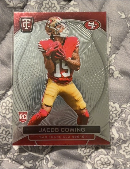 2024 Panini Totally Certified #128 Jacob Cowing — front