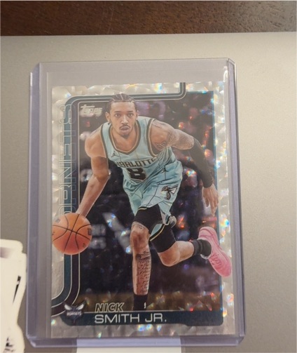2025-26 Topps #72 Nick Smith Jr. — front