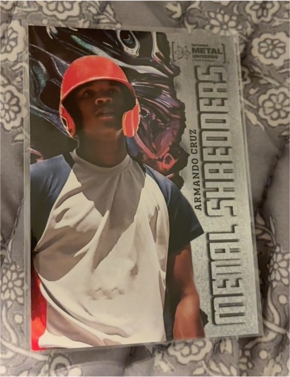 2022 Skybox Metal Universe Champions #132 Armando Cruz Metal Shredders — front
