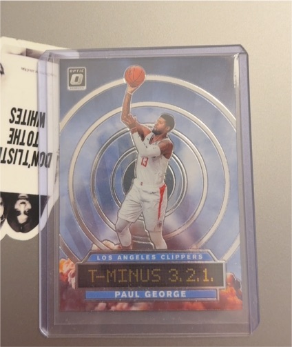 2019-20 Panini Donruss Optic #3 Paul George — front