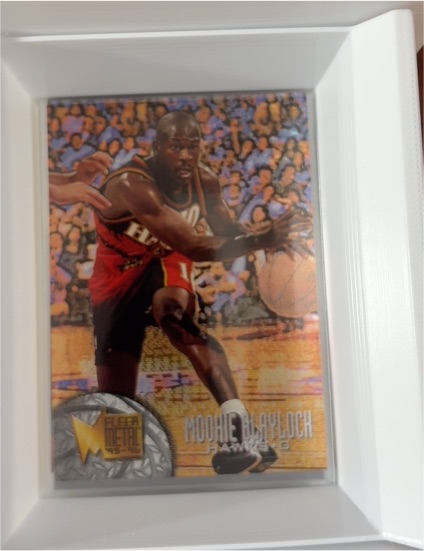 1995-96 Fleer Metal #122 Mookie Blaylock — front